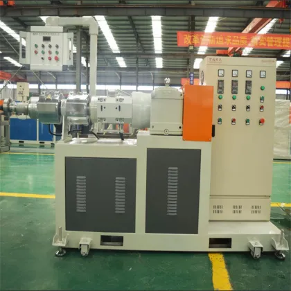 EPDM seal extrusion cold feed silicone rubber extruder