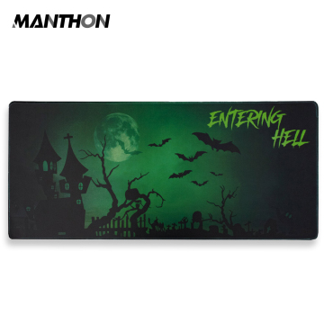 Halloween-Themed Oversized Mechanical Keyboard Mouse Pad