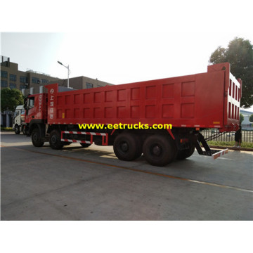 Hongyan 20 Ton 8x4 Dump Camiones
