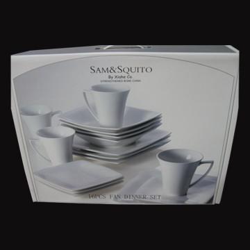 16PCS Dinner Set of Fan Items