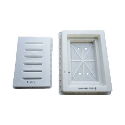 White Plastic Moulds Factory Outlet: Customizable Rainwater Well Drainage Cubes