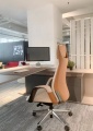 Ergonomía cómodo levantando silla de back office alta
