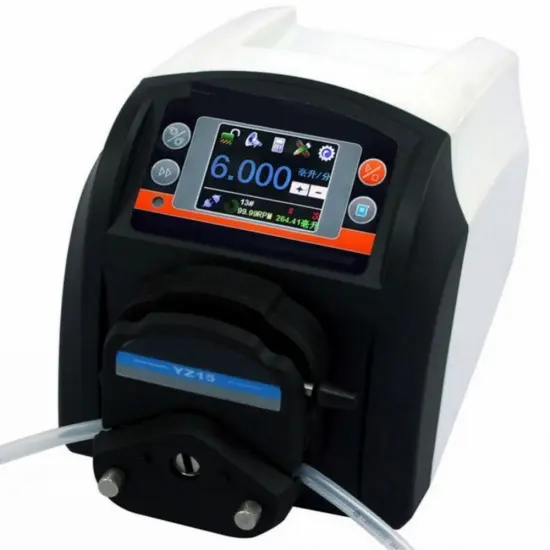 High accuracy stepper motor food grade peristaltic pump