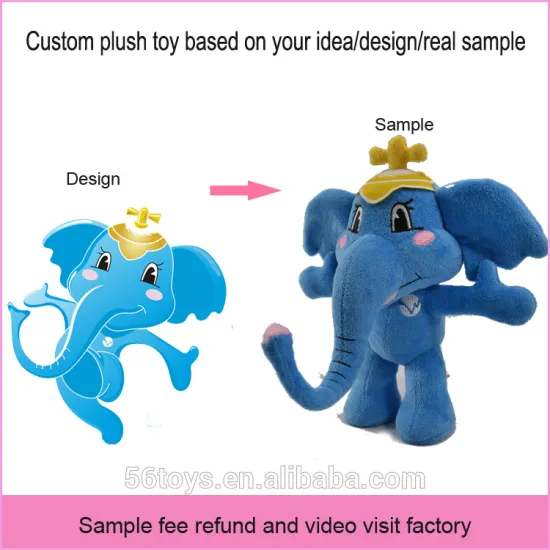 SGS CE factory OEM cheap custom plush toys