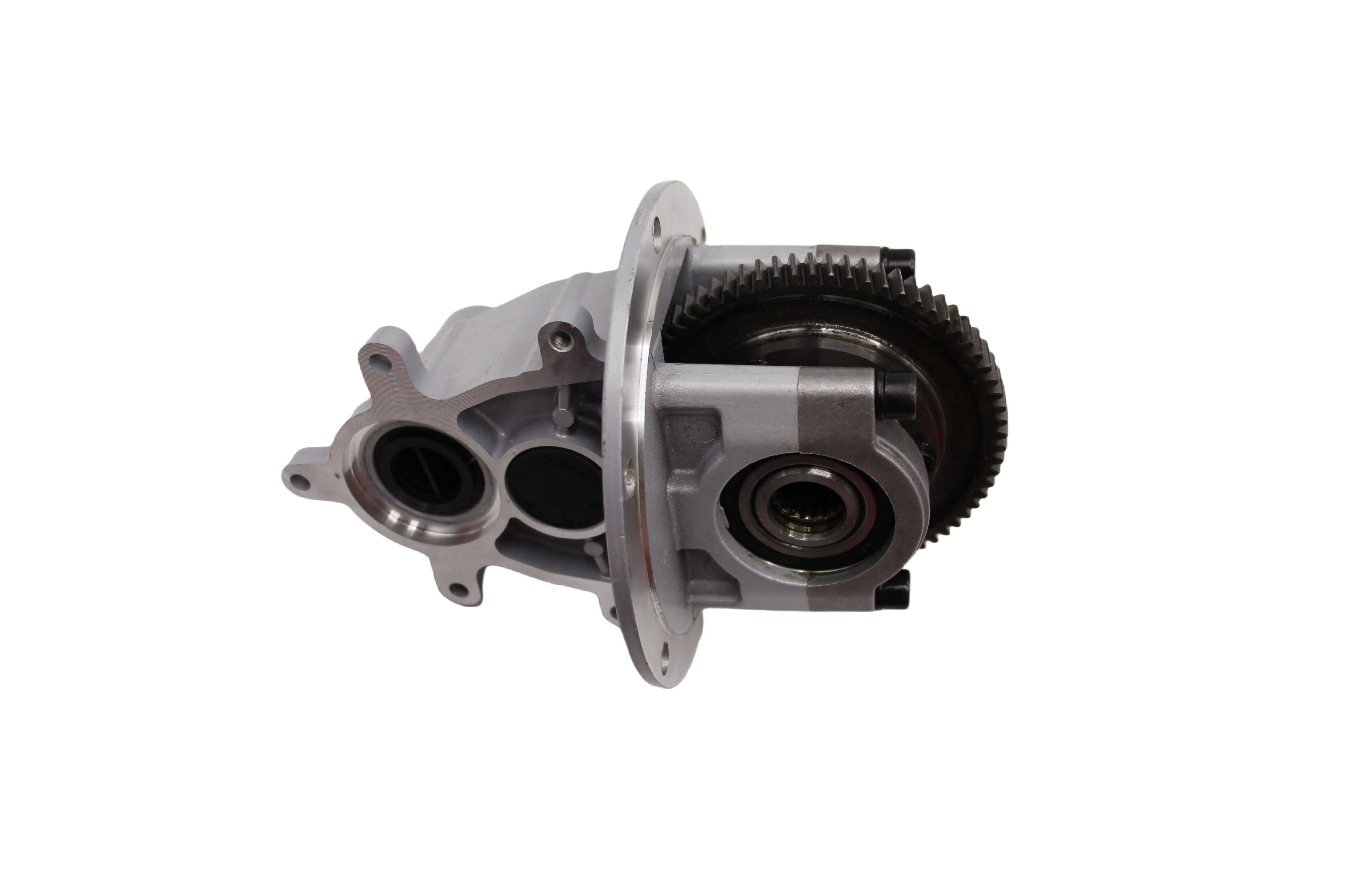 Differential gearbox for electric tricycle