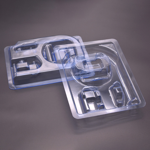 Customized PETG Conduit Plastic Box Blue PETG catheter plastic box Supplier