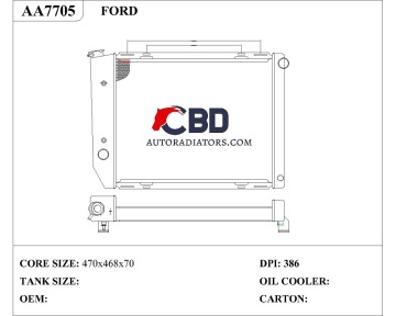 FORD Radiator Replacement