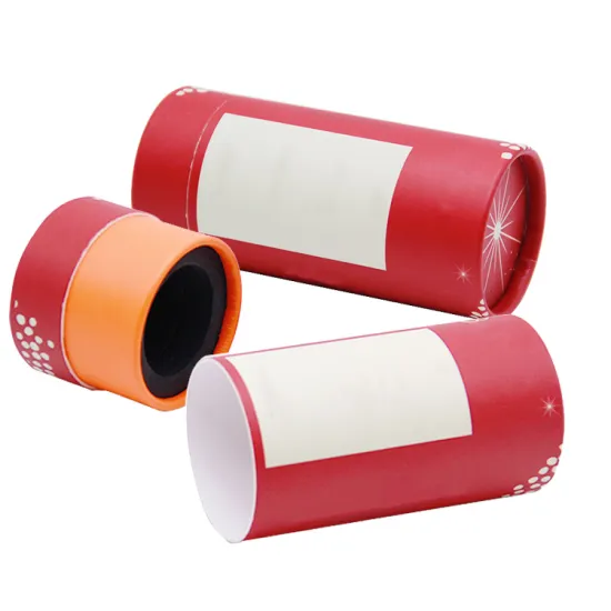 Perfume paper box custom paper tube packaging box