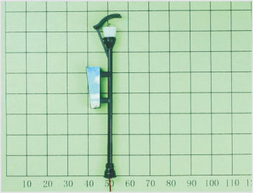 T16 N Gauge Luminous Train Layout Lighting Street Model Lamppost 7.5cm