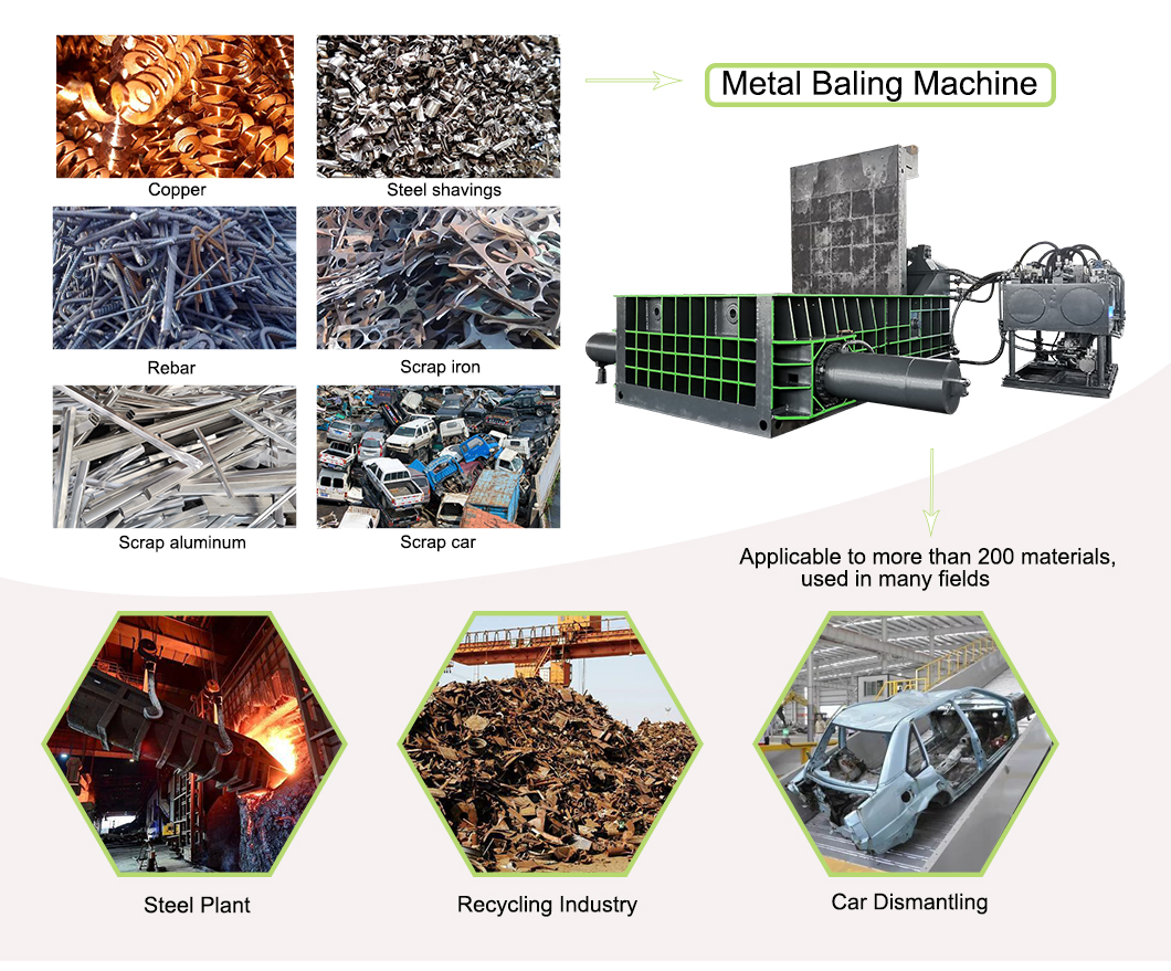 scrap metal baler