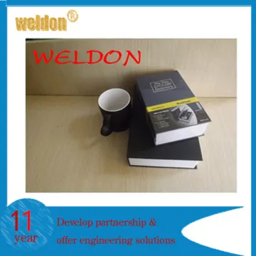 WELDON Safe hidden secret book box, gift box book shape, creative jewelry book box