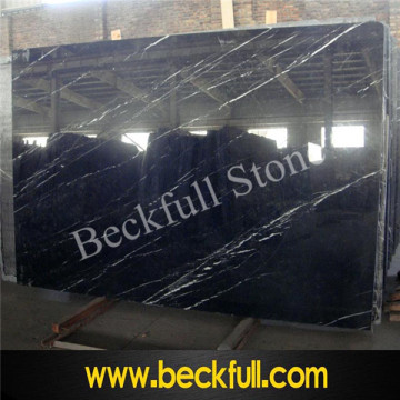 Chinese Cheap Nero Marquina Marble Slabs