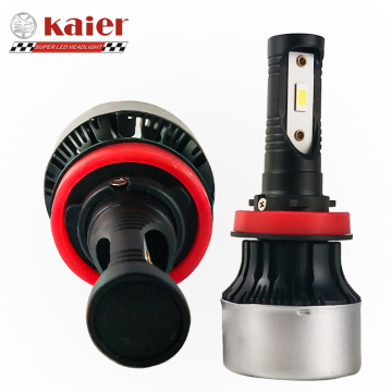 Kaier LEDカーヘッドライト：V8 R8 V6 R35 ULTRA WHITE H1 H3 H7 H4 9005 9006 H11 9012 H19 D1 D2 D2 D3 D4 D5