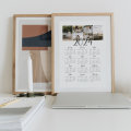 Personalized Custom Photo Wall Calendar Printing