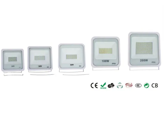 LED floodlight with simple design structure