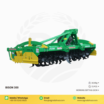 Super Rotate Harrow for Hard Terrain Operations