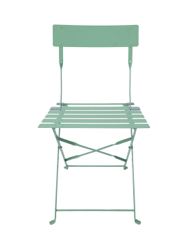 Outdoor Metal Folding Slat Chair(5Seat & 1Back)