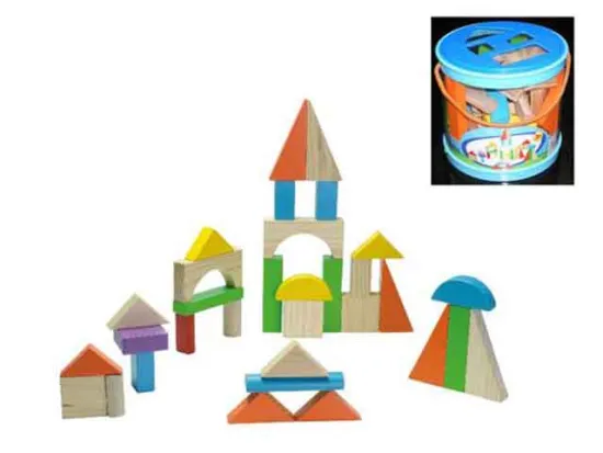 WOODEN BUILDING BLOCKS