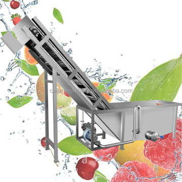 Automatic Fruit and Vegetable Bubble Cleaning Machine