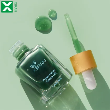 Peppermint Green Oil - Moisturizing and Calming Face Essential Oil for Skin Care