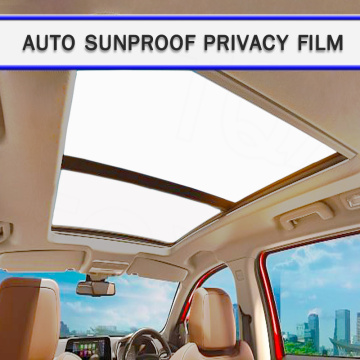 Auto Sunproof Privacy PDLC Film Glass Dimming Film