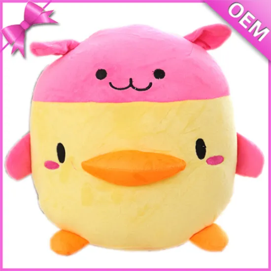 25cm Standing Round and Fat Soft Plush Chicken, Plush Yellow Chicken Toys, Plush Chicken Toy