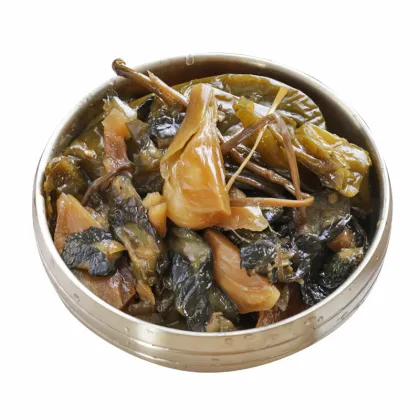 Dishes with soy sauce flavor