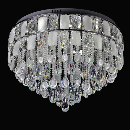 metal ceiling light crystal chandelier ceiling lamp