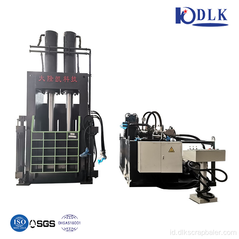 Botol Pet Vertikal Botol Baling Mesin Press