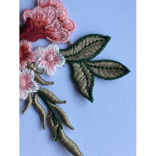 Water Soluble Beautiful Flower Embroidery Lace Patches