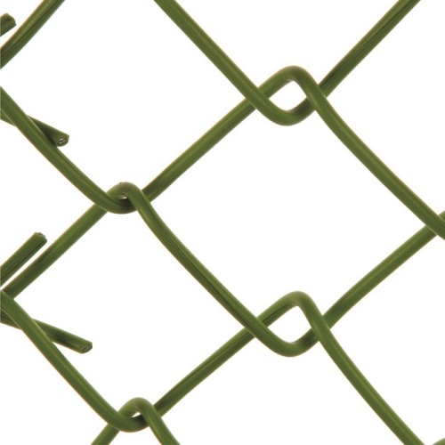 1 inch woven and typical chain link fence