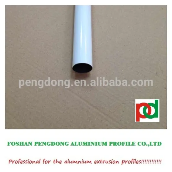 High Quality Powder Coated Window and Shower curtain Thin Wall Alumnium Tube
