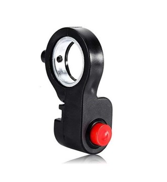 Universal Motorcycle Handlebar Switch - E-Bike Motor Single Switch with 0.7m Cable