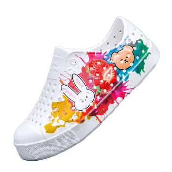 Children's Round Head Closed Toe Clog Sandal Set for Boys and Girls