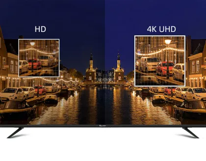 4K WebOS Smart LED TV - Jinling 55 Inch DVB Digital Frameless LCD Television