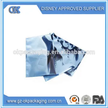 aluminum foil poly bag/Whole Sale Gravure Printing Surface Handling aluminum foil poly bag