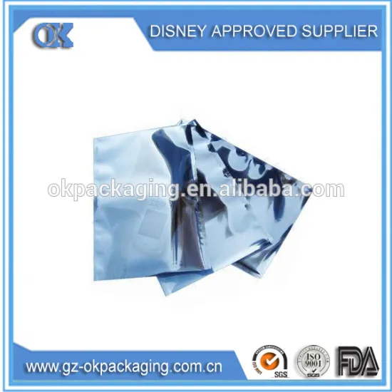 aluminum foil poly bag/Whole Sale Gravure Printing Surface Handling aluminum foil poly bag