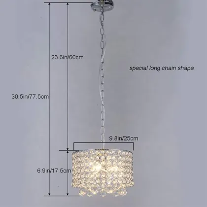 American Style Crystal Chandelier for Dining Room