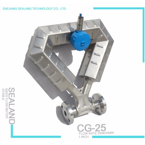 Medidor de fluxo de massa de Coriolis para dispensador de CNG / LNG / LPG