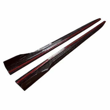 Forged carbon fiber side skirts for B F98 X4M F97 X3M body kit front bumper edge rear diffuser rear spoiler