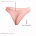Ladies Cotton Thread Sexy Thong Women Breathable Comfortable Underwear Panties Fashion M-XL Briefs Low Waist Lingerie New 2020