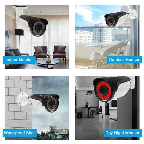 CCTV 4K 8MP IR Bullet HD IP Camera