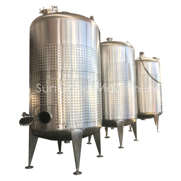 Vin de réservoir de fermentation en acier inoxydable