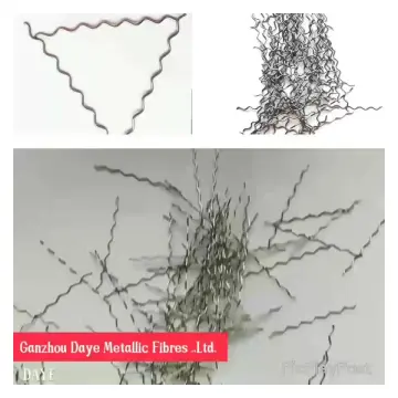 Hot Selling Corrugated Steel Fibers for Concrete