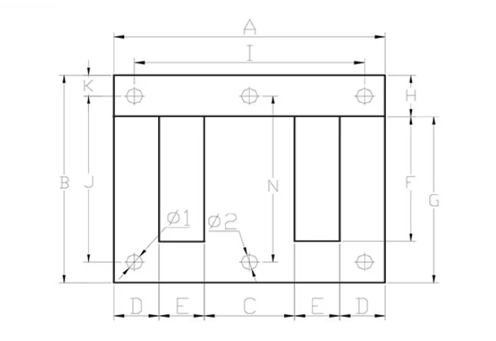 Ui30 Transformer Lamination Silicon Iron Core