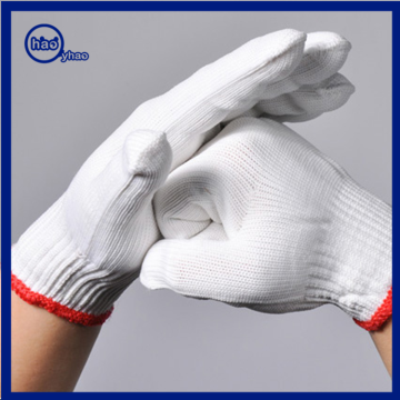 Yhao High Quality Knitting Cotton yarn Nylon gloves Thick Labor Gloves
