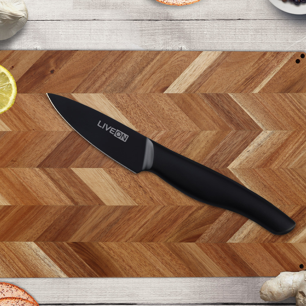 3,5 &quot;μαύρο οξείδιο μαχαίρι χωρισμού κουζίνας