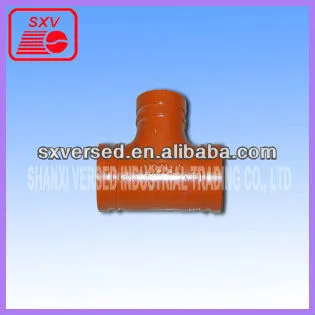 Spheroidal graphite iron pipe accessories-- straight tee GJ-13