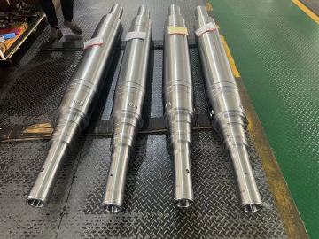 Precision Machined Alloy Steel Generator Shaft