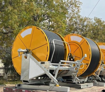 High Quality Water Turbine Driven Farm Hose Reel Sprinkler Irrigation System